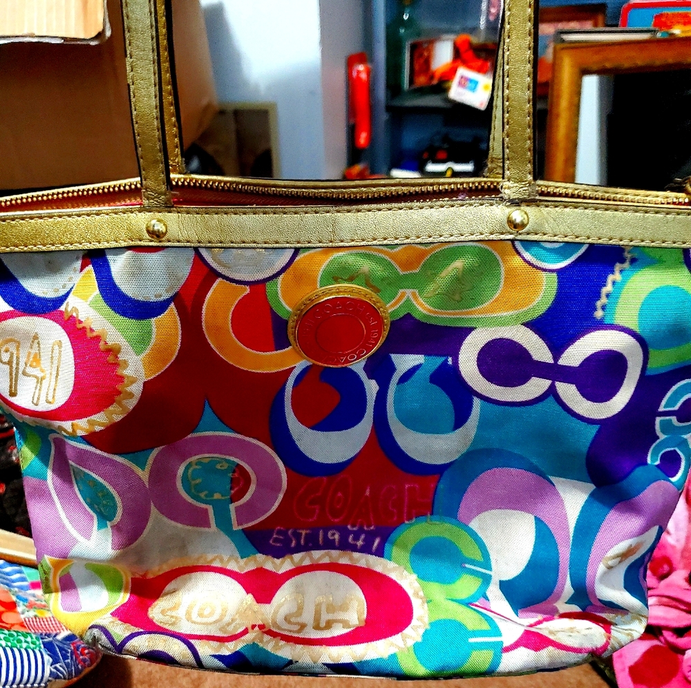 Genuine Vintage Coach Shoulder Bag